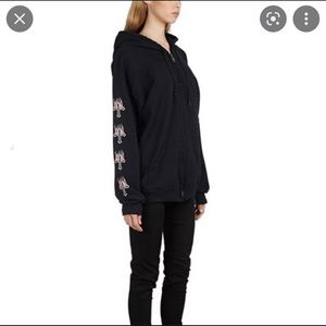 Danielle Guizio zip up hoodie